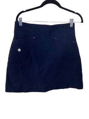 Grenier Navy Pull-On Skort with Built-In Shorts Size 7